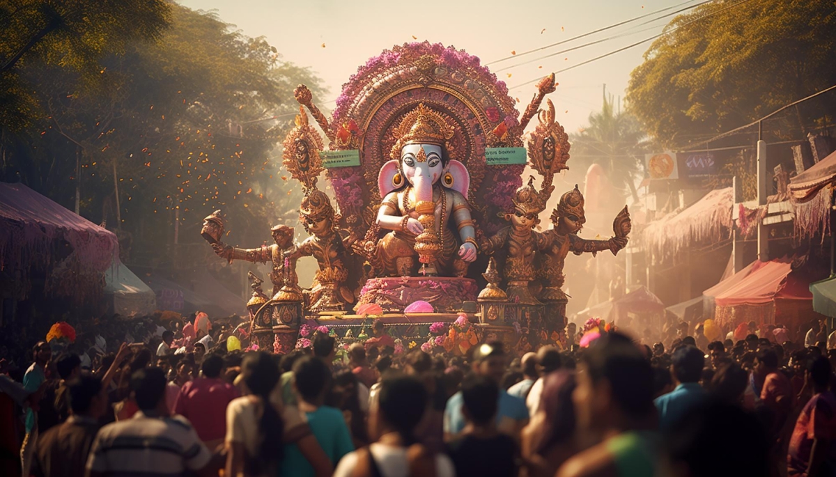 Ganesh Chaturthi in Mumbai, Maharashtra